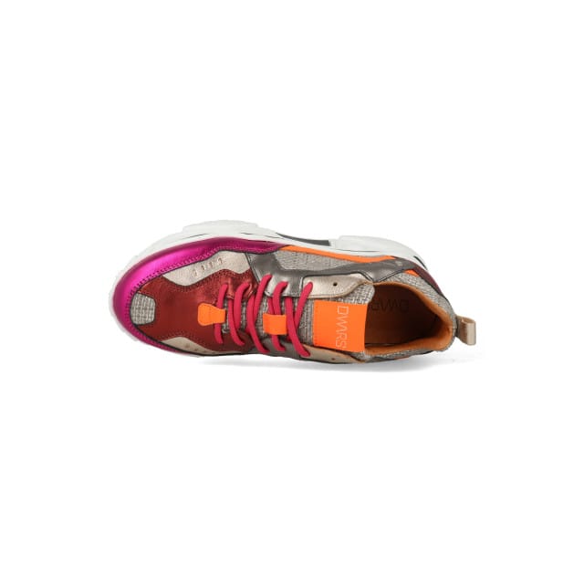 Dames Sneakers Dwrs Pluto Steel Fuchsia Oud-zilver - Maat 41