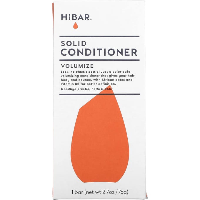 HiBAR, vaste conditioner, volume, 1 stuk, 75 g (76 g) gray