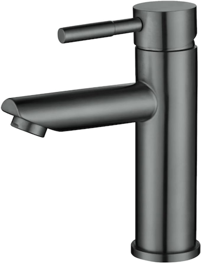 LINEA UNO - Narva laag - Gun metal - Wastafelkraan - - 201377