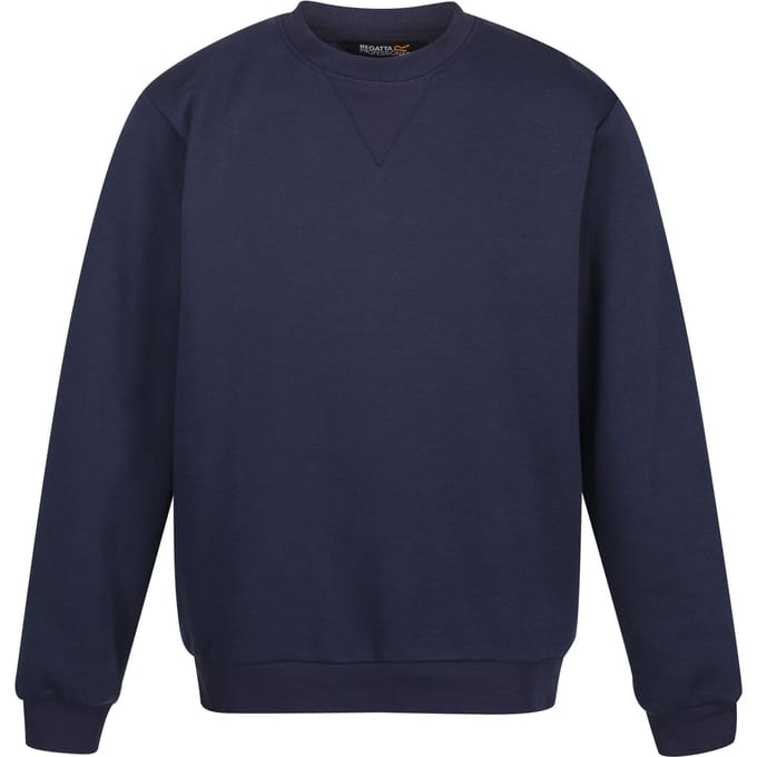 Regatta Heren Pro Crew Neck Sweatshirt (Marine)