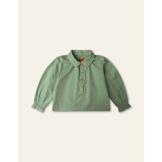 Oilily Bizu Blouse- maat92/2T Mistletoe