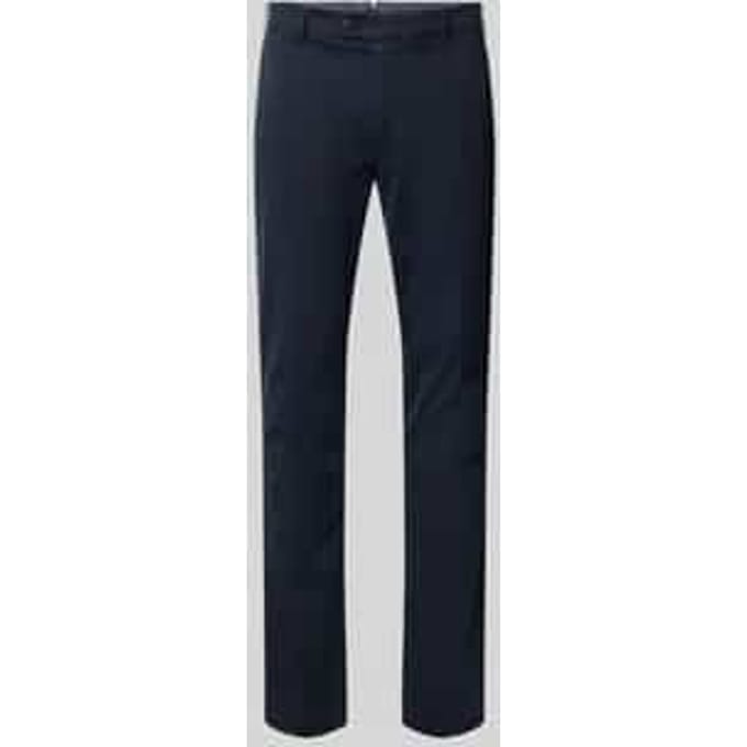 Regular fit chino van katoenmix model 'Lupus'