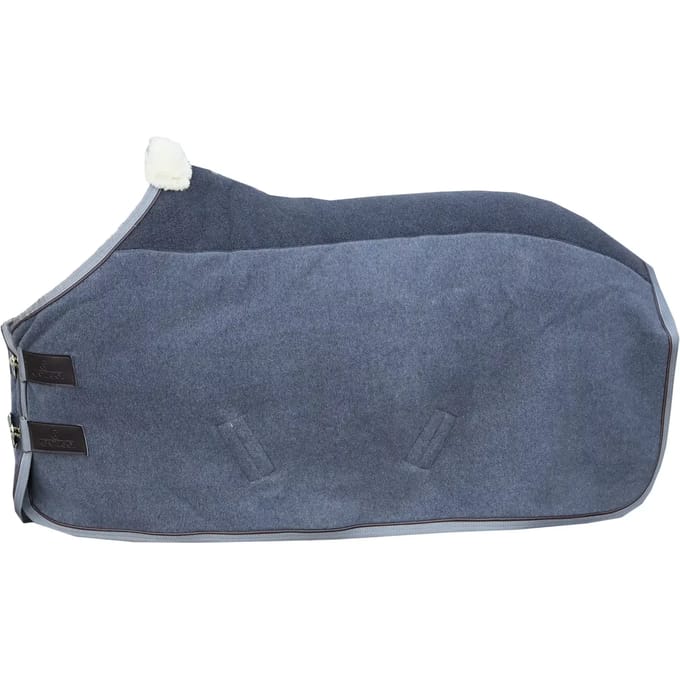 Zweetdeken fleece 'heavy' grijs 80-4'0