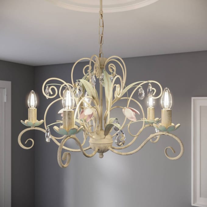 Luce 5 Hanglamp - Stijlvolle Plafondlamp met 5xE14 Fitting