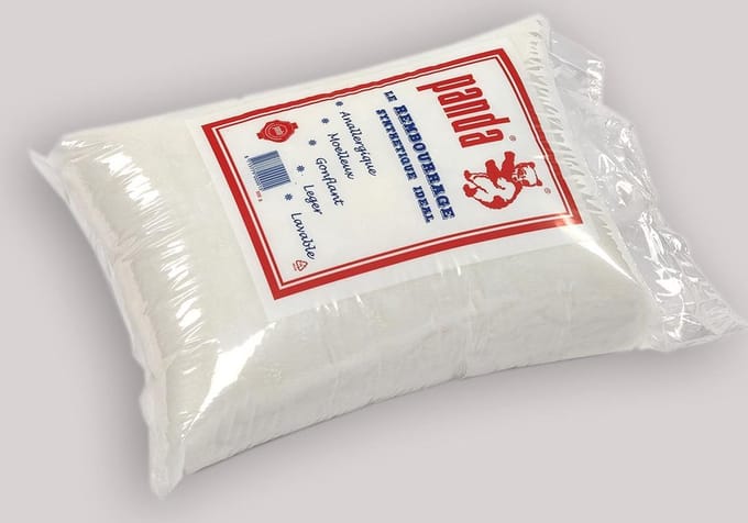 PANDA VULLING - KUSSEN VULLING 500 gr - SYNTHETISCHE KUSSENVULLING WIT
