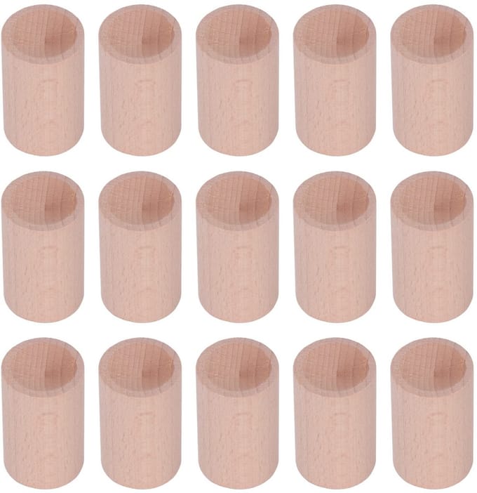 JHUBERS- Geurverspreider 15 Stuks - Beukenhout - Diffuser - Etherische Olie - Langdurig - Voor Thuis/Bureau