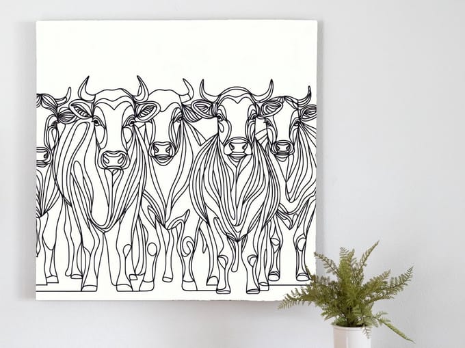 Kunstprint | Wanddecoratie | Forex | 80 × 80 cm