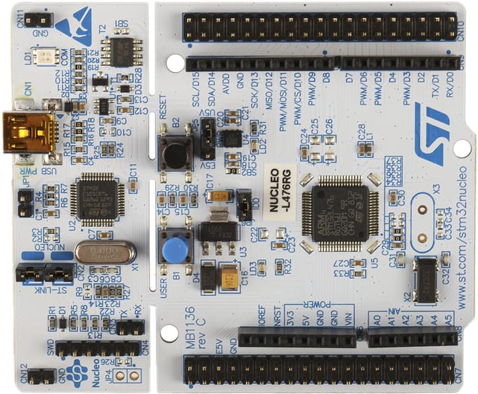 STMicroelectronics NUCLEO-L476RG 1 stuk(s)