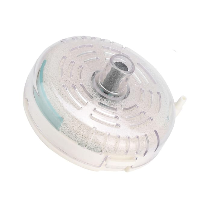 Ultra Dunne Ronde Aquarium Vissenkom Filter Sponsfilter Waterfilter (S) white