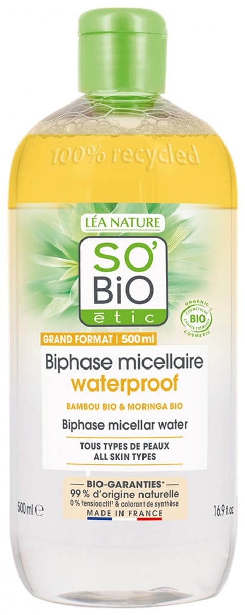 Léa Nature SO BIO étic Biphase Micellaire Waterproof Bio 500 ml