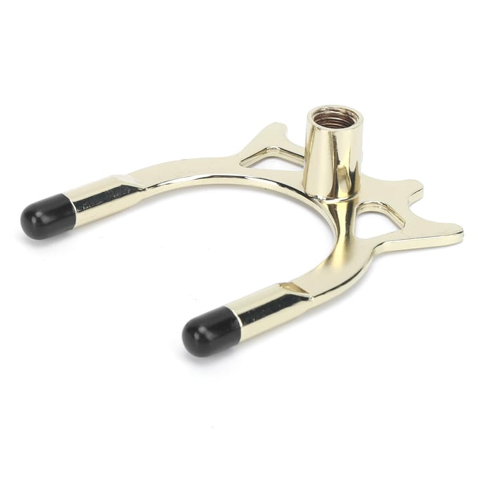 Tête de pont de piscine Fer Métal Processus d'électroplacage Durable Particules colloïdales Accessoires de billard beige