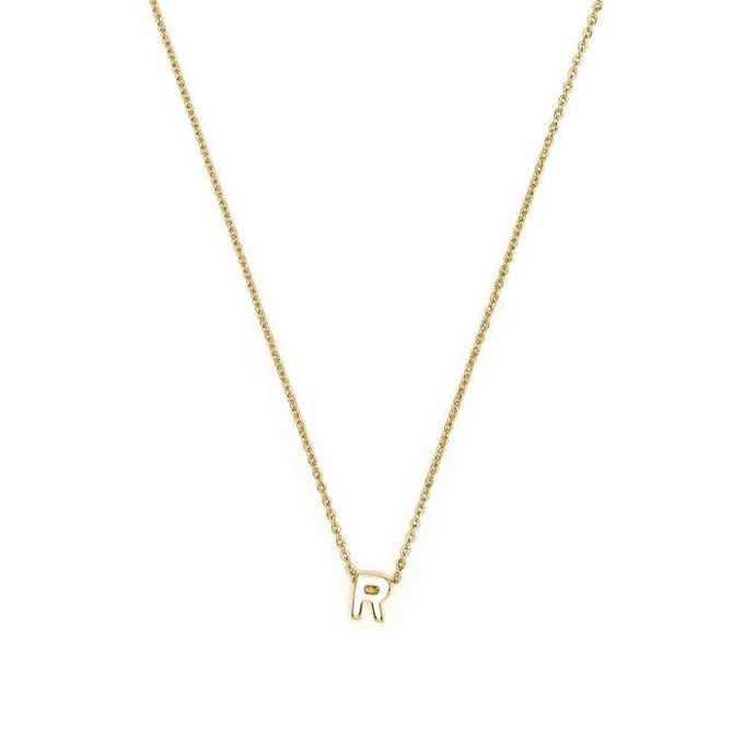 Luxenter Ketting met 18-karaats geelgouden afwerking - Alphabet