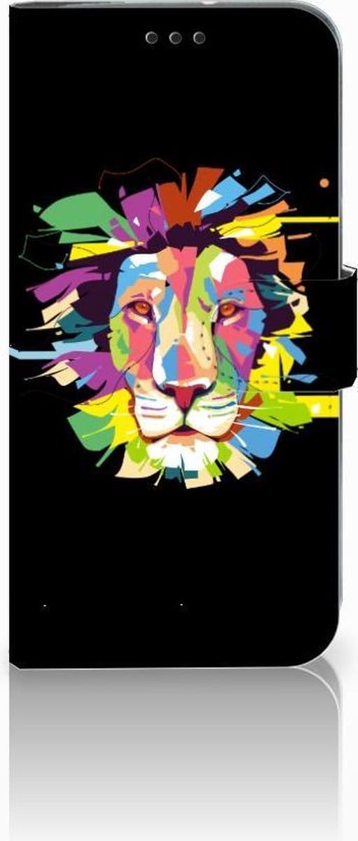 Motorola Moto G7 | G7 Plus Leuk Hoesje Lion Color