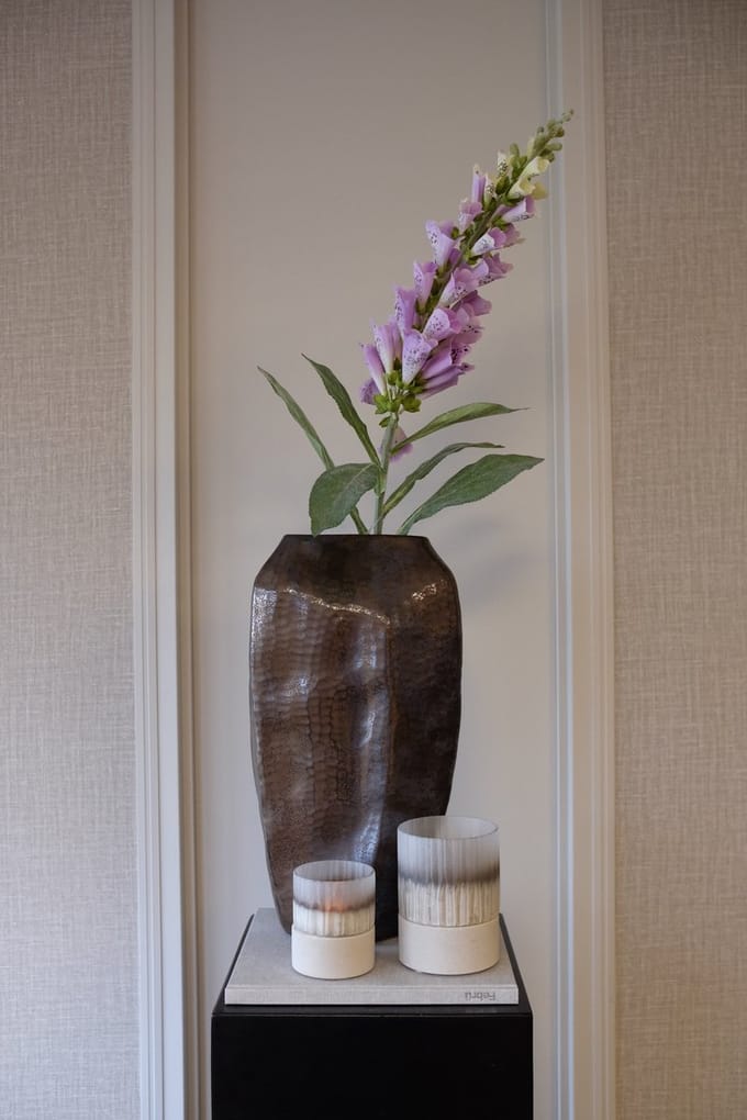 Emerald - Kunstbloem Vingerhoedskruid 92cm lila - Kunstplant voor binnen