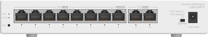 HUAWEI eKit S380 - Netwerk Switch - Managed - 1 Gbps - PoE - Grijs