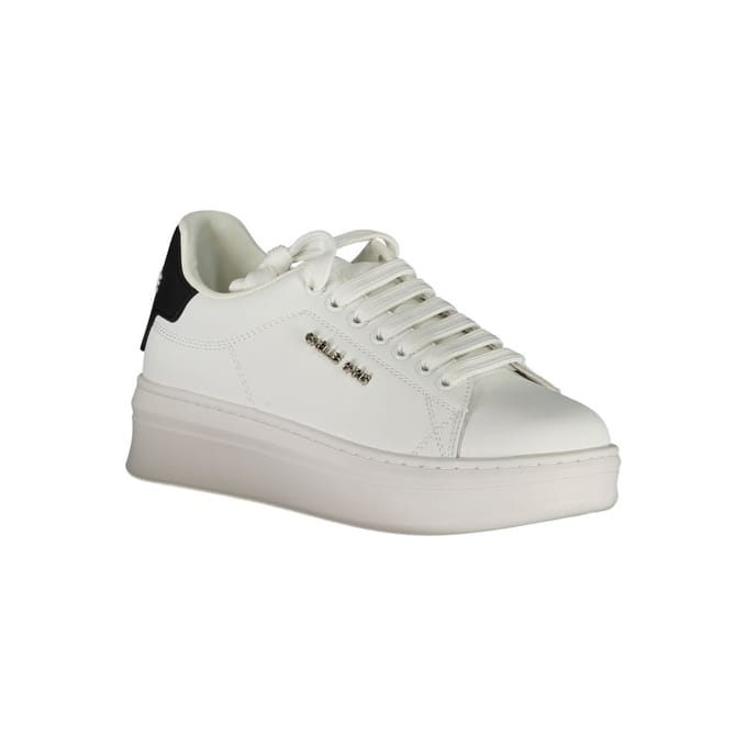 Gaelle Paris Bianco Poliuretano Dames Sneaker