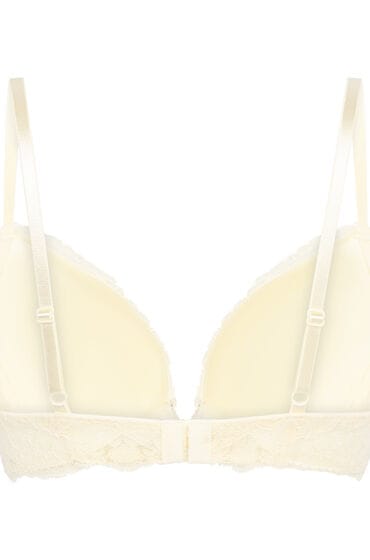 Hunkemöller Voorgevormde push-up beugel bh Marine Geel