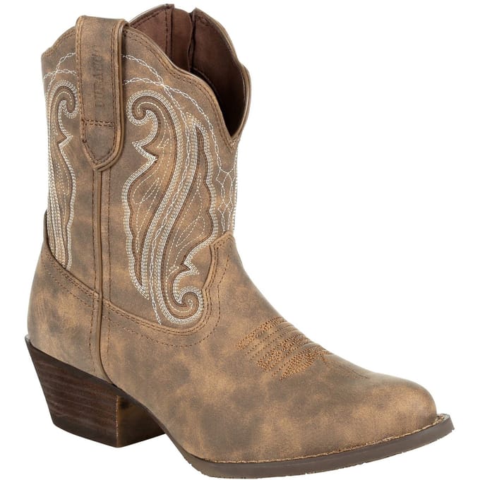 Durango Crush Leer Vrouwen Laarzen Driftwood