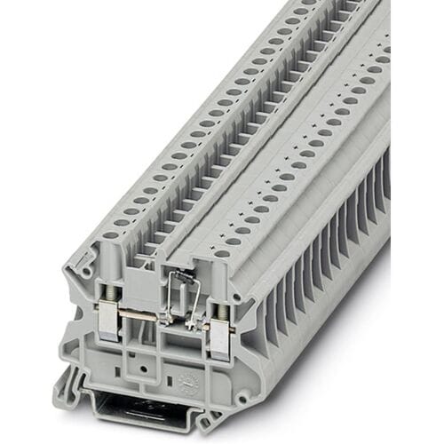 Phoenix Contact 3046236 Doorgangsserieklem 6.2 mm Schroeven Grijs 50 stuk(s)