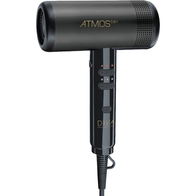 Diva Pro Atmos Dryer Zwart