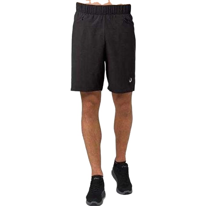 Asics Heren 2 in 1 Korte Broek (Zwart)