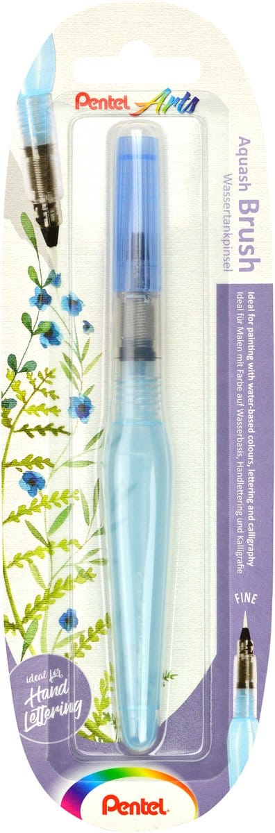 Brushpen pentel xfrh/1 aquash f | 12 stuks