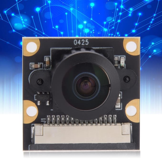 8MP Cameramodule IMX219 Chip Ondersteuning Nachtzicht Gezichtsherkenning 3280x2464 160 graden white