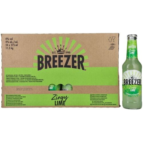 Bacardi Breezer Zingy Lime 4% Vol. 24x0,275l