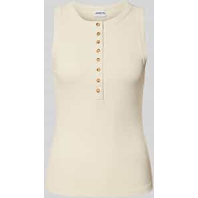 Tanktop met knoopsluiting