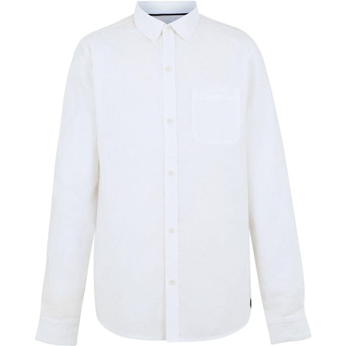 Regatta Heren Loran Shirt Met Lange Mouwen (Wit)