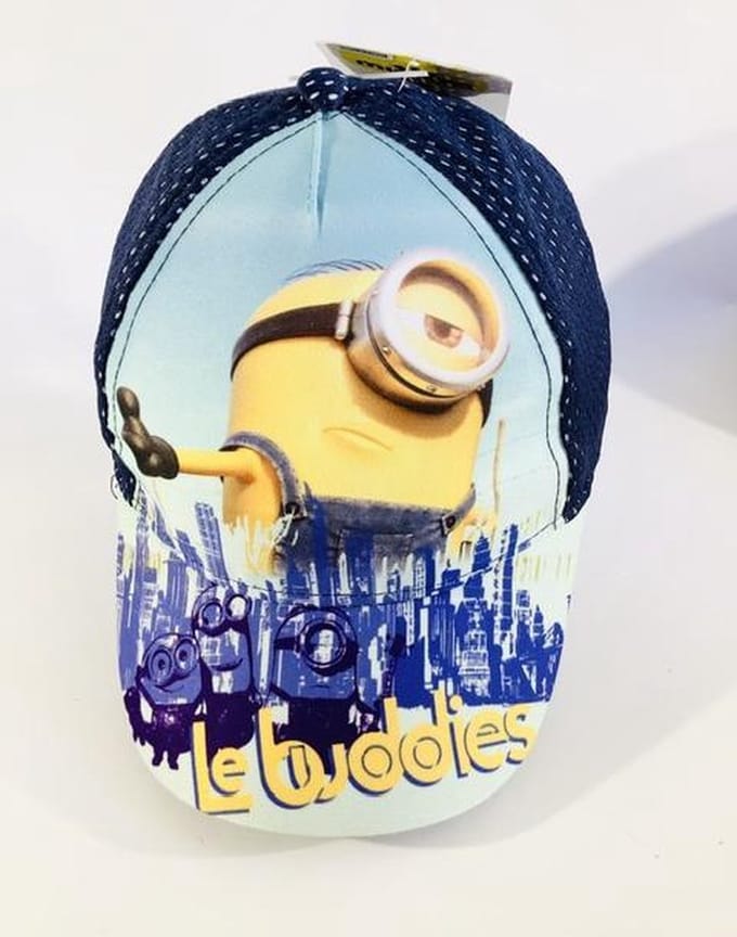 Minions cap - pet - navy - Buddies - maat 52 cm (2-4 jaar)