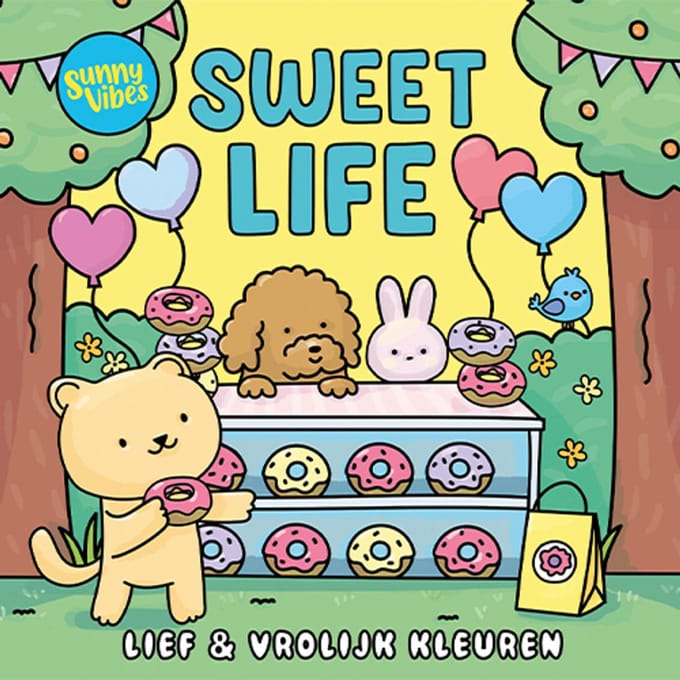 Sunny Vibes Kleurboek Sweet Life