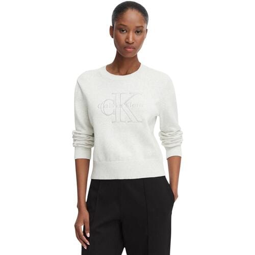 Sweater Calvin Klein Jeans Logo Outline Ls Top