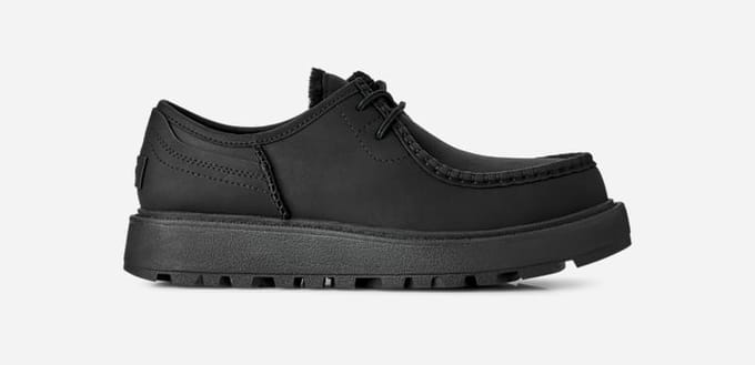 UGG® Loften Chukka in Black, Size 10, Polyester/Leather/Wool