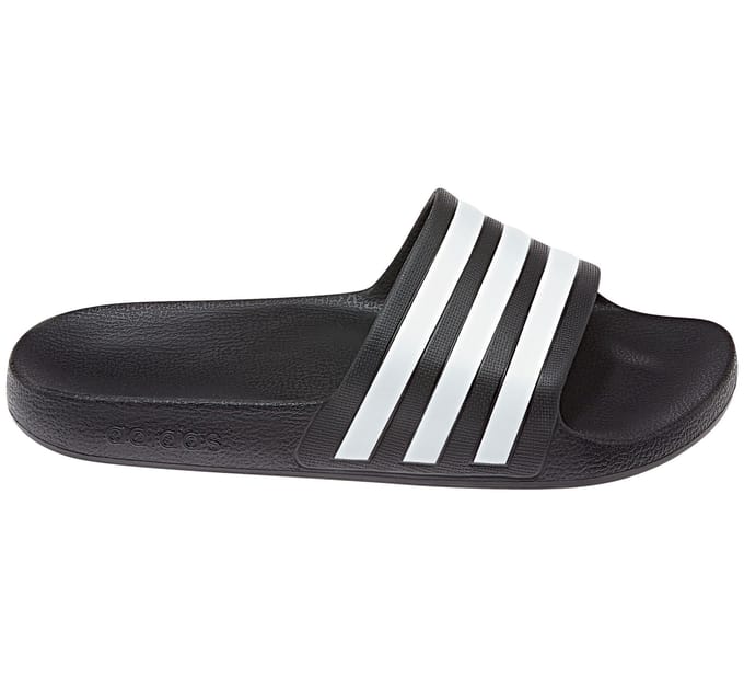Adidas adilette Slippers en Sandalen Dames - Zwart - Maat 38 - Mesh/Synthetisch