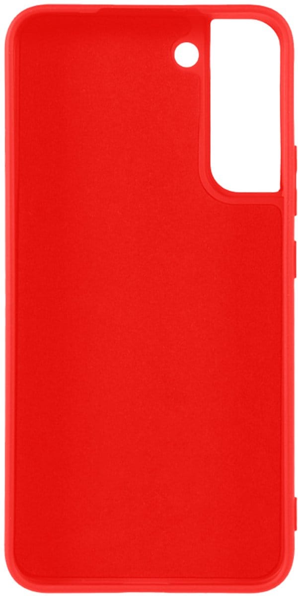 Jaym, Hoesje geschikt voor Samsung Galaxy S22 Plus - Soft Feeling, Rood