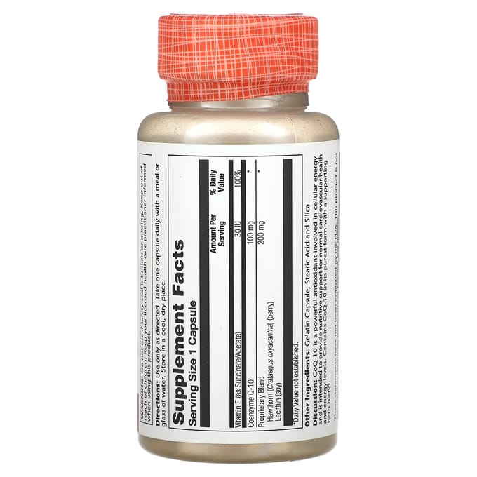 Pure CoQ10, 100 mg, 30 Capsules