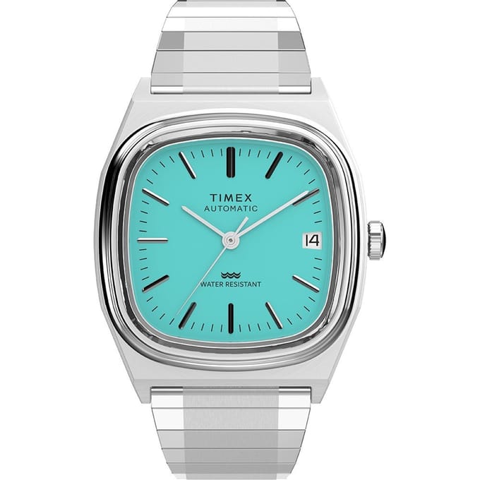 Timex E Line TW2Y07300 Horloge - Staal - Zilverkleurig - Ø 34 mm