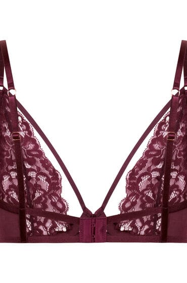 Hunkemöller Niet-voorgevormde beugel bh Cinnamon Rood