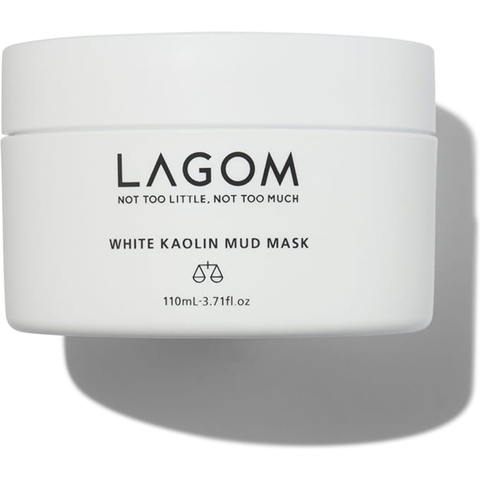 LAGOM - White Kaolin Mud Mask - Gezichtsmasker