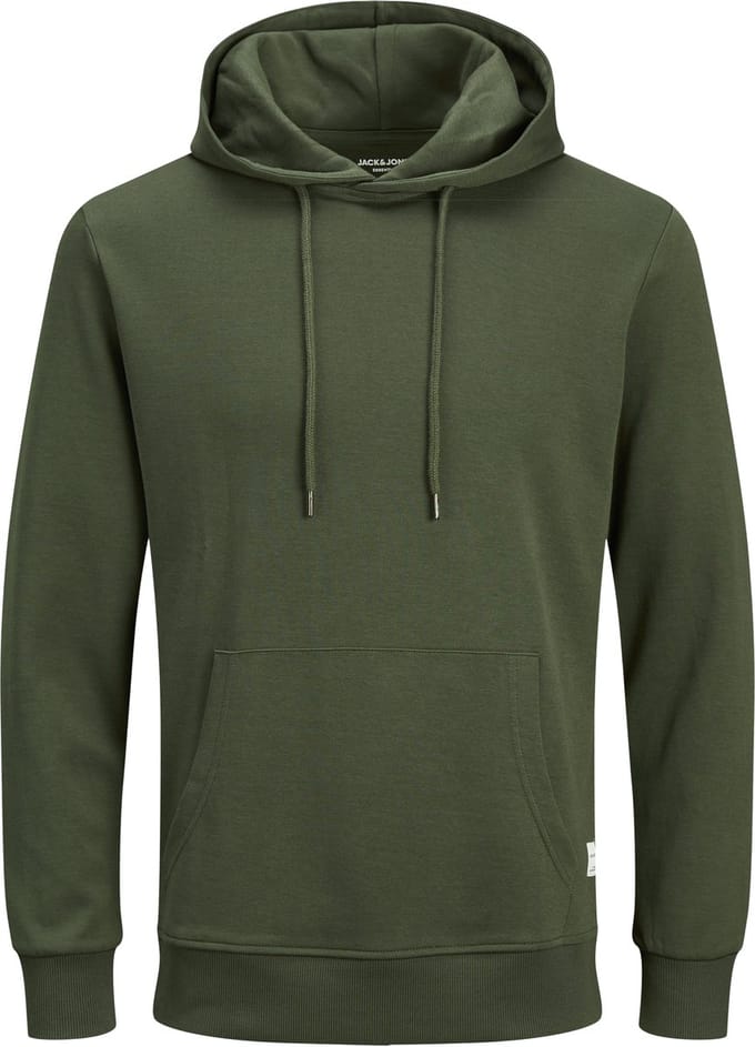 JACK&JONES Maat L  - JJEBASIC SWEAT HOOD NOOS - Heren - Sweaters