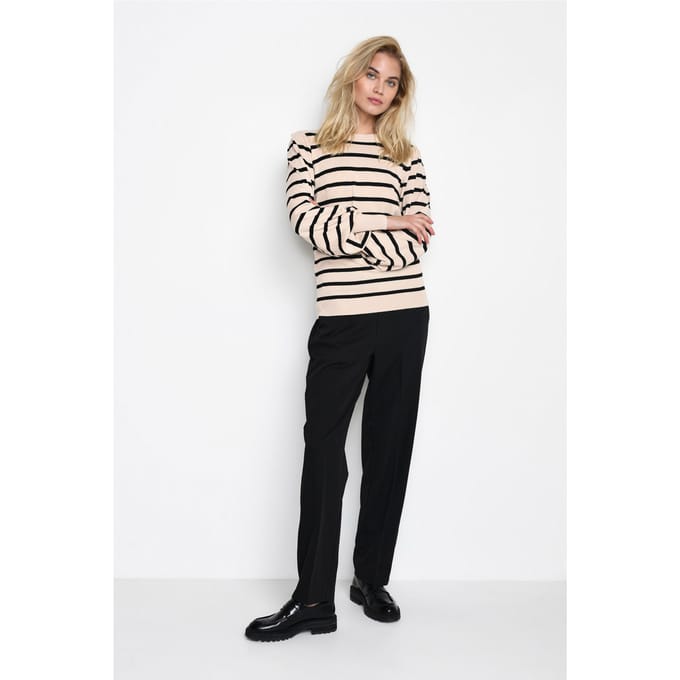Gestreepte damestrui KAFFE Lizzy Knit