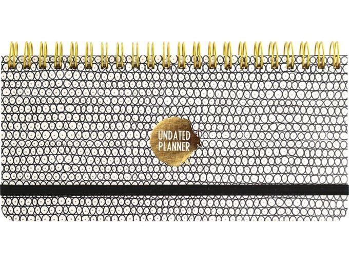 Kangaro planner - ongedateerd - spiraal - 190x90mm - K-5918008