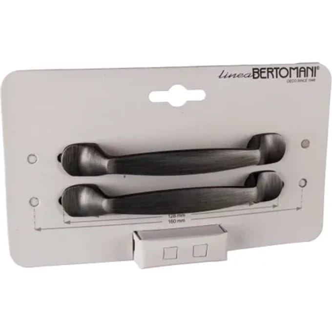 Bertomani Meubelgreep 2031 - Geweerkleur - 96mm - 2 Stuks