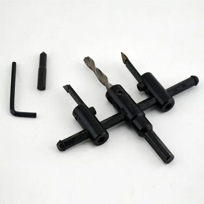 Benson Cirkelsnijder - Hardmetaal - Ø 30-120 mm - Voor Diverse Materialen