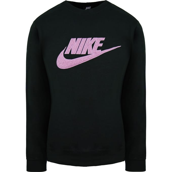 Nike Loose Fit Long Sleeve Crew Neck Zwart Dames Sweatshirt DC5139 010
