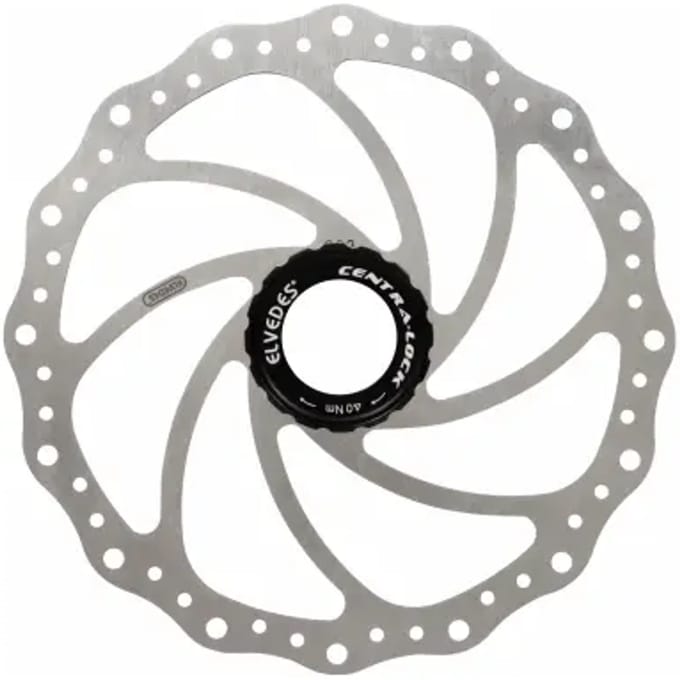 Fiets Remschijf Elvedes SC14 RVS ø203mm met Center Lock