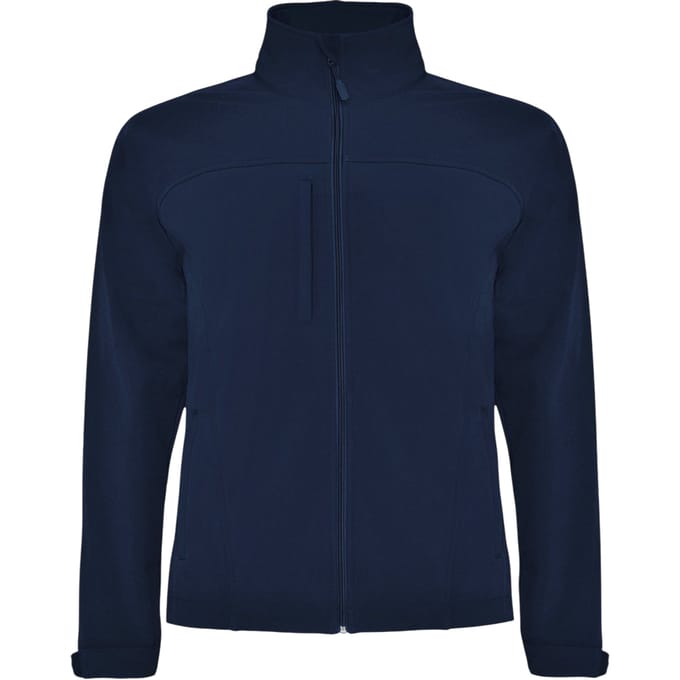 Roly Heren Rudolph Soft Shell Jas (Marineblauw)