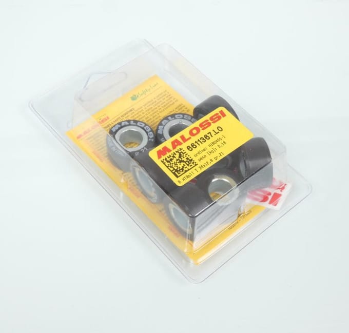 Malossi Htroll 26x12.8mm 21gr Variatorrollen Zilver