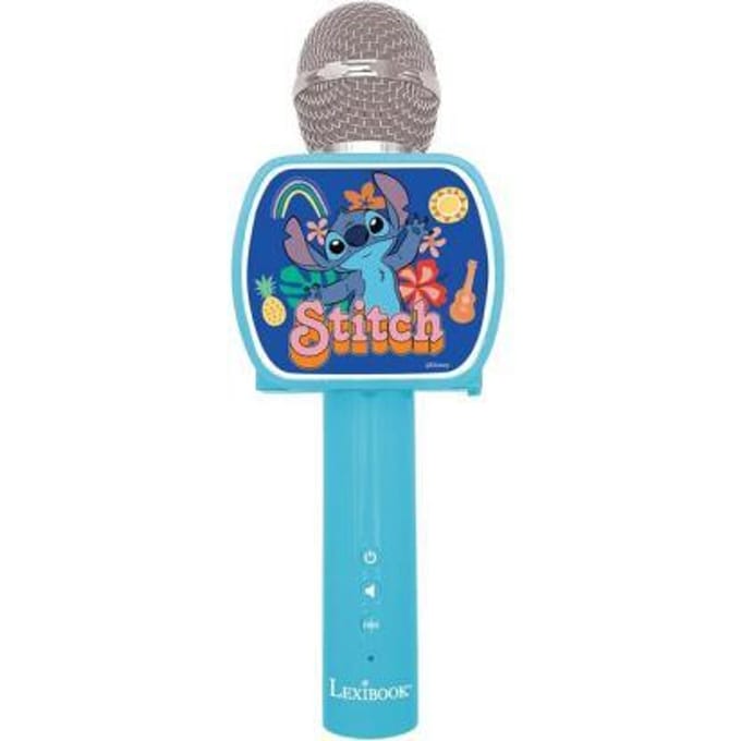 Stitch Draadloze Microfoon met luidspreker, stemvervormer, uitschuifbare telefoonhouder en Bluetooth-optie